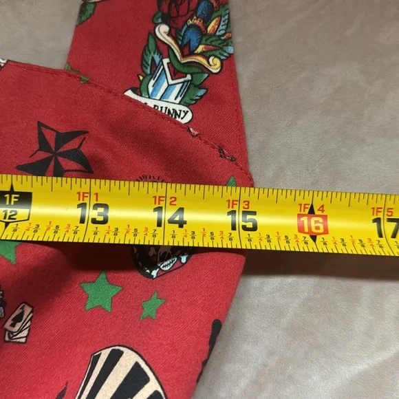 Hell Bunny Tattoo Halter Dress Small Retro Rockabilly Steampunk Pinup Coquette - Picture 9 of 13